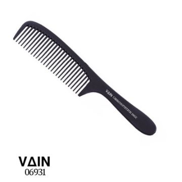 Picture of Vain Antistatic Carbon Fiber Comb For Hair Cutting -Black - L20.3 * W3.8 cm (6931)