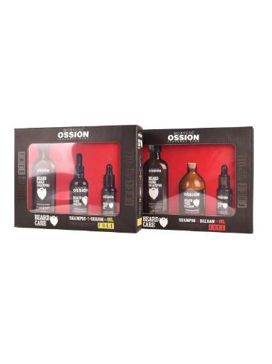 Picture of Morfose Ossion Beard Care Gift Set (Shampoo + Serum = Oil) 