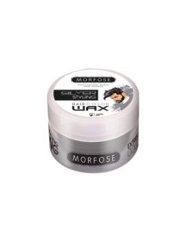 Picture of Morfose Silver Hair Color Wax || Temporary Color Hair Styling Cream Wax  (100 ml)