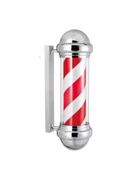 Picture of Barber Pole Red-White Stripes Classic Vintage Design (72 cm)