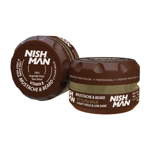 Picture of Nishman Mustache and Beard Styling Wax 100 ml